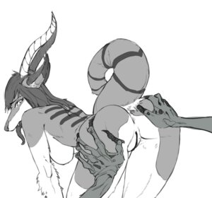 Rating: Explicit Score: 0 Tags: anthro anus bovid breasts butt butt_grab caprine dragon duo e621 female genitals hand_on_butt horn hybrid looking_back mammal monochrome mythological_creature mythological_scalie mythology not_aurali presenting presenting_hindquarters robotjoe scalie side_boob sketch spread_butt spreading stripes tail tongue undead unknown_species vulva User: bunchy7s