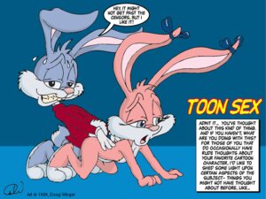Rating: Explicit Score: 0 Tags: 1994 4:3 all_fours anthro anthro_on_anthro babs_bunny blue_eyes bodily_fluids bottomless bow_(feature) breasts brother_(lore) buster_bunny clothed clothing dialogue doggystyle doug_winger duo e621 english_text female female_penetrated from_behind_position intraspecies lagomorph leporid male male/female male_penetrating male_penetrating_female mammal nude open_mouth penetration rabbit sex sibling_(lore) sweat text tiny_toon_adventures toony vintage warner_brothers User: bunchy7s