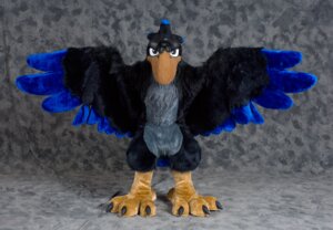 Rating: Safe Score: 0 Tags: arito avian beak bird clothing corvid corvus_(genus) costume crow e621 feathered_wings feathers fursuit grandfathered_content kawri looking_at_viewer male oscine passerine raven real solo wings User: bunchy7s