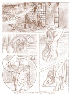 Rating: Safe Score: 0 Tags: 2004 anthro bagheera bath bathing brown_and_white comic e621 english_text felid hair long_hair male mammal monochrome sculpture sketch solo statue tail text water User: bunchy7s