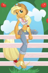 Rating: Safe Score: 0 Tags: anthro anthrofied applejack_(mlp) barefoot biped blonde_hair breasts cleavage clothed clothing cutie_mark e621 earth_pony ellis1342 ellisarts ellispony equid equine feet female freckles friendship_is_magic green_eyes hair hasbro hat headgear headwear horse mammal midriff my_little_pony navel pony solo tail User: bunchy7s