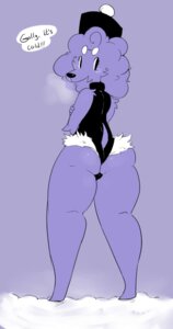 Rating: Questionable Score: 0 Tags: anthro astrid_(mangneto) big_butt blush butt canid canine canis clothed clothing domestic_dog e621 female leotard looking_at_viewer looking_back mammal mangneto rear_view simple_background skimpy solo wide_hips User: bunchy7s