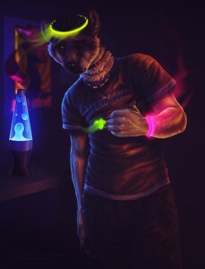 Rating: Safe Score: 0 Tags: anthro bottomwear canid canine clothed clothing collar detailed detailed_background detailed_fur e621 fur glowing glowstick halo kannos lamp lava_lamp male mammal pants photorealism raver realistic realistic_anatomy realistic_lighting realistic_shading shirt solo topwear User: bunchy7s Rating: Safe Score: 0 Tags: anthro bottomwear canid canine clothed clothing collar detailed detailed_background detailed_fur e621 fur glowing glowstick halo kannos lamp lava_lamp male mammal pants photorealism raver realistic realistic_anatomy realistic_lighting realistic_shading shirt solo topwear User: bunchy7s