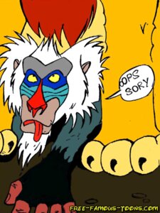 Rating: Explicit Score: 0 Tags: anthro baboon claws disney feral free-famous-toons fur furry imminent_rape interspecies lion male male_only multiple_males nude rafiki rule34 simba tagme text the_lion_king yaoi User: bunchy7s
