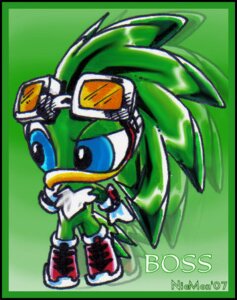 Rating: Safe Score: 0 Tags: 2007 accipitrid accipitriform anthro avian beak bird blue_eyes boots chest_tuft chibi clothing e621 eyewear eyewear_on_head footwear fur gloves goggles goggles_on_head gradient_background green_body green_theme handwear jet_the_hawk low_res male niamon sega shoes simple_background solo sonic_riders sonic_the_hedgehog_(series) tuft User: bunchy7s