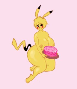 Rating: Questionable Score: 0 Tags: 3_toes alternate_species big_breasts blonde_hair breasts cake coxaplenty curvy_figure dessert e621 feet female food fur generation_1_pokemon hair huge_breasts humanoid humanoidized mammal nintendo nipples nude pikachu pink_background plantigrade pokemon pokemon_(species) pokemorph red_body red_fur rodent simple_background solo thick_thighs toes voluptuous wide_hips yellow_body yellow_fur User: bunchy7s