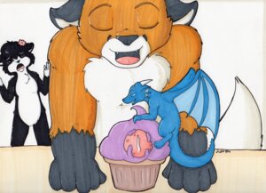Rating: Explicit Score: 0 Tags: 2009 ambiguous_gender anthro bodily_fluids canid canine cupcake domestic_cat dragon e621 erection felid feline felis feral food food_fetish food_play fox frosting genital_fluids genitals group hida lainenyah lucifur male mammal membrane_(anatomy) membranous_wings micro mythological_creature mythological_scalie mythology open_mouth penis precum scalie size_difference tail wings User: bunchy7s