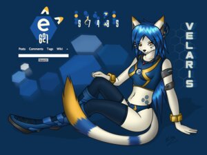 Rating: Safe Score: 0 Tags: 2010 alternative_fashion anthro azrafox biped blue_hair blue_theme breasts clothed clothing contest cyberpop domestic_cat e621 english_text felid feline felis female futuristic hair hexagons j-fashion mammal mascot mascot_contest navel sitting skimpy smile solo tail text velaris y2k_(graphic_design) yellow_eyes User: bunchy7s