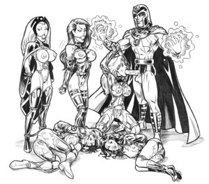 Rating: Explicit Score: 0 Tags: 1boy 5girls anna_marie ball_gag balls betsy_braddock bondage erect_penis erik_lehnsherr female gag headband high-heeled_jill interracial jean_grey kitty_pryde magneto male marvel marvel_comics max_eisenhardt monochrome nipples ororo_munroe penis phoenix_(x-men) pussy rape rogue_(x-men) rule34 sex shadowcat storm_(x-men) straight_hair testicles tiara x-men User: bunchy7s