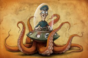 Rating: Safe Score: 0 Tags: clothing e621 eyewear flying_saucer glasses human male mammal nazi solo swastika tentacles ufo uniform wesley_matthew_eggebrecht what User: bunchy7s
