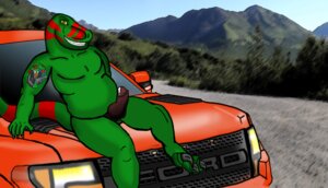 Rating: Explicit Score: 0 Tags: akice alaska anthro bodily_fluids digital_media_(artwork) dinosaur dromaeosaurid e621 erection ford ford_raptor genital_fluids genitals green_body green_skin hi_res light_truck male nude on_hood penis pickup_truck precum prehistoric_species presenting racer89 reptile saurischian scalie smile smirk solo tail tattoo theropod truck unknown_artist vehicle velociraptor User: bunchy7s