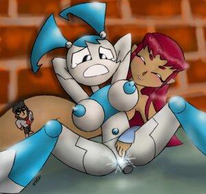 Rating: Explicit Score: 0 Tags: 00s 2000s 2d 2girls crossover dc dc_comics female female_only gynoid humanoid jenny_wakeman multiple_females multiple_girls my_life_as_a_teenage_robot robot robot_girl robot_humanoid rule34 smooth_skin starfire teen_titans teenager xj-9 yuri User: bunchy7s