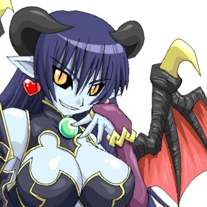 Rating: Questionable Score: 0 Tags: 1:1 astaroth big_breasts big_eyes black_sclera breasts clothed clothing demon e621 female grin horn humanoid humanoid_pointy_ears iguchi_sentarou low_res membrane_(anatomy) membranous_wings pointy_ears shinrabanshou smile solo wings yellow_eyes User: bunchy7s