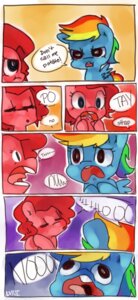 Rating: Safe Score: 0 Tags: blue_body blue_feathers blue_fur comic dhui dialogue e621 earth_pony english_text equid equine feathered_wings feathers female feral friendship_is_magic fur hair hasbro hi_res horse mammal multicolored_hair my_little_pony mythological_creature mythological_equine mythology pegasus pink_hair pinkie_pie_(mlp) pony rainbow_dash_(mlp) rainbow_hair text wings User: bunchy7s