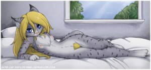 Rating: Questionable Score: 0 Tags: 2012 adolescent anthro armpit_hair artist_name bed bedroom biped blonde_hair blue_eyes body_hair breasts cashew_(genwyn) casual_nudity chest_tuft conditional_dnp digital_drawing_(artwork) digital_media_(artwork) domestic_cat e621 english_text felid feline felis female female_anthro front_view full-length_portrait fur furniture grey_body grey_fur hair happy_trail indoor_nudity inside jay_naylor looking_at_viewer lying mammal nude nude_anthro nude_female on_side pillow portrait pose pubes small_breasts solo text tuft window young young_anthro young_female User: bunchy7s