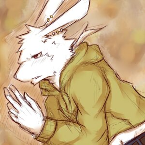 Rating: Safe Score: 0 Tags: 1:1 anthro clothed clothing e621 fully_clothed lagomorph leporid male mammal piercing rabbit silverio solo User: bunchy7s