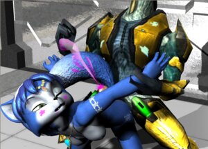 Rating: Explicit Score: 0 Tags: 3d anthro canine comic female fox fur furry halo krystal krystal_(littledragon) male mammal rule34 star_fox straight tagme User: bunchy7s