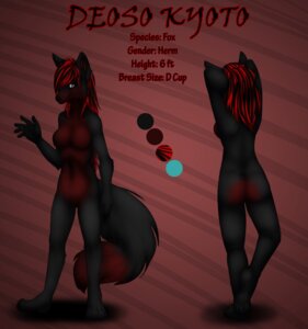 Rating: Questionable Score: 0 Tags: 2014 anthro black_body black_fur black_hair black_nose blue_eyes breasts butt canid canine color_swatch deoso_kyoto digital_media_(artwork) e621 female fox full-length_portrait fur hair herm_(lore) hi_res long_hair mammal model_sheet multicolored_hair portrait red_body red_fur red_hair runicnature simple_background smile solo standing User: bunchy7s