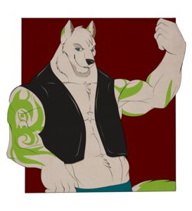 Rating: Safe Score: 0 Tags: abs anthro biceps black_nose canid canine canis clothed clothing dazen_cobalt e621 flexing fur hi_res jacket male mammal muscular muscular_anthro muscular_male open_clothing open_shirt open_topwear pecs pose shirt solo tail topwear wolf User: bunchy7s