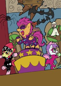 Rating: Safe Score: 0 Tags: alternative_fashion apple_bloom_(mlp) artdude529 clothing costume cutie_mark_crusaders_(mlp) e621 earth_pony equid equine feathered_wings feathers female feral friendship_is_magic glamrock group hasbro hi_res horn horse mammal my_little_pony mythological_creature mythological_equine mythology orange_body orange_feathers pegasus pony scootaloo_(mlp) stage sweetie_belle_(mlp) unicorn wings young young_feral User: bunchy7s