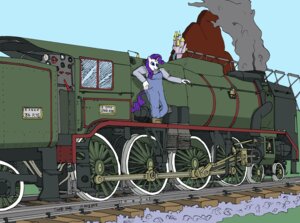 Rating: Safe Score: 0 Tags: 2013 4-8-0 absurd_res anthro anthrofied blue_eyes clothing e621 equid equine female friendship_is_magic hair hasbro hi_res horn locomotive long_hair mammal my_little_pony mythological_creature mythological_equine mythology outside panzerschreckleopard purple_hair rarity_(mlp) sncf solo steam_locomotive train unicorn vehicle User: bunchy7s