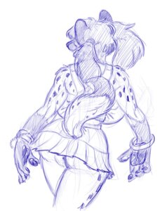 Rating: Questionable Score: 0 Tags: anthro big_breasts bottomwear bracelet breasts butt claws clothed clothing e621 female furgonomics huge_breasts hyena jenna_kutu jewelry kencougr mammal pawpads paws pigtails rear_view side_boob sketch skirt solo spots spotted_hyena tail tail_clothing upskirt User: bunchy7s
