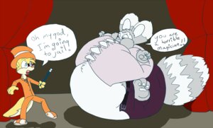Rating: Safe Score: 0 Tags: anthro canid canine dialogue duo e621 english_text female fur humor lagomorph leporid magic magician male mammal morbidly_obese nemo obese overweight rabbit tail text what_has_magic_done User: bunchy7s Rating: Safe Score: 0 Tags: anthro canid canine dialogue duo e621 english_text female fur humor lagomorph leporid magic magician male mammal morbidly_obese nemo obese overweight rabbit tail text what_has_magic_done User: bunchy7s