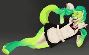 Rating: Safe Score: 0 Tags: 2014 absurd_res anthro clothed clothing crossdressing deity e621 egyptian_mythology felid fur green_eyes hair hi_res looking_at_viewer maid_uniform male mammal middle_eastern_mythology minibabylizard mythology neon pantherine ribbons set_(deity) simple_background smile solo tiger uniform User: bunchy7s