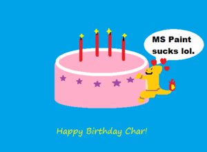 Rating: Safe Score: 0 Tags: 1000_hours_in_ms_paint 3_fingers 3_toes anthro birthday blue_background cake candle char_(character) charmander dessert dialogue digital_media_(artwork) dot_eyes e621 english_text feet fingers fire flowers_(artist) food generation_1_pokemon grandfathered_content happy_birthday heart_symbol male micro microsoft_paint_(artwork) nintendo on_food orange_body pokemon pokemon_(species) reptile scalie simple_background simple_eyes smile solo speech_bubble star text toes User: bunchy7s Rating: Safe Score: 0 Tags: 1000_hours_in_ms_paint 3_fingers 3_toes anthro birthday blue_background cake candle char_(character) charmander dessert dialogue digital_media_(artwork) dot_eyes e621 english_text feet fingers fire flowers_(artist) food generation_1_pokemon grandfathered_content happy_birthday heart_symbol male micro microsoft_paint_(artwork) nintendo on_food orange_body pokemon pokemon_(species) reptile scalie simple_background simple_eyes smile solo speech_bubble star text toes User: bunchy7s