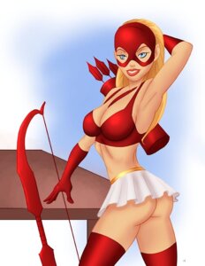 Rating: Explicit Score: 0 Tags: arrowette ass blonde_hair blue_eyes breasts cissie_king cleavage dc dc_comics female no_panties rule34 skirt stockings thighhighs young_justice User: bunchy7s