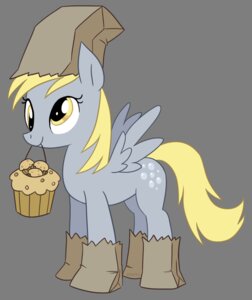 Rating: Safe Score: 0 Tags: alpha_channel bizcuit blonde_hair clothing cutie_mark derpy_hooves_(mlp) e621 equid equine feathered_wings feathers female feral food friendship_is_magic grey_body grey_feathers hair halloween hasbro hat headgear headwear holidays mammal muffin my_little_pony mythological_creature mythological_equine mythology paper_bag paper_bag_hat pegasus quadruped simple_background solo tail transparent_background trick-or-treating wings User: bunchy7s