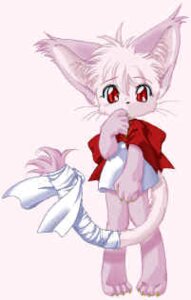 Rating: Safe Score: 0 Tags: 4_toes 5_fingers anthro barefoot biped clothed clothing daww domestic_cat e621 feet felid feline felis female fingers front_view fur hair ikuta_takanon inner_ear_fluff kemono low_res mammal pink_body pink_fur pink_hair ribbons run_turn short_hair simple_background solo standing tail tail_tale tail_wraps toes tuft white_background wraps yaminabe_aries young young_anthro User: bunchy7s