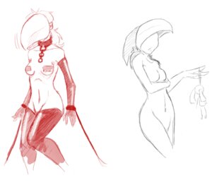 Rating: Questionable Score: 0 Tags: ace_(rq) bdsm bondage bound breasts crossgender doll e621 female puppet ruby_(rq) ruby_quest solo submissive submissive_female unknown_artist User: bunchy7s