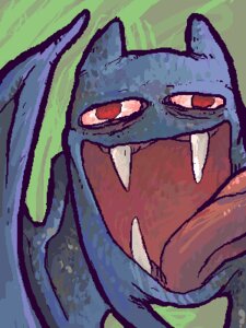 Rating: Safe Score: 0 Tags: 3:4 ambiguous_gender bat bloodshot_eyes e621 fangs feral generation_1_pokemon golbat green_background low_res mammal membrane_(anatomy) membranous_wings nintendo pokemon pokemon_(species) red_eyes rocket_grunt_(artist) simple_background smile solo teeth tongue wings User: bunchy7s Rating: Safe Score: 0 Tags: 3:4 ambiguous_gender bat bloodshot_eyes e621 fangs feral generation_1_pokemon golbat green_background low_res mammal membrane_(anatomy) membranous_wings nintendo pokemon pokemon_(species) red_eyes rocket_grunt_(artist) simple_background smile solo teeth tongue wings User: bunchy7s
