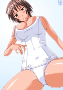 Rating: Questionable Score: 0 Tags: azumanga_daiou breasts brown_hair bursting_breasts female female_only huge_breasts human kagura_(azumanga_daiou) ki-ke large_breasts one-piece_swimsuit rule34 school_swimsuit short_hair solo swimsuit white_school_swimsuit User: bunchy7s