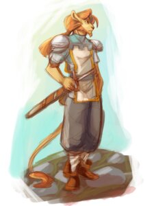 Rating: Safe Score: 0 Tags: 2011 4_fingers anthro armor beard ben-ben biped boots bottomwear brown_eyes clothed clothing colored_sketch e621 facial_hair felid fingers footwear front_view fully_clothed fur hair hi_res lion looking_aside male mammal melee_weapon orange_body orange_fur pantherine pants ponytail scabbard sheathed_weapon shoes shoulder_guards sketch solo standing sword tail tail_tuft tan_body tan_fur tuft weapon User: bunchy7s Rating: Safe Score: 0 Tags: 2011 4_fingers anthro armor beard ben-ben biped boots bottomwear brown_eyes clothed clothing colored_sketch e621 facial_hair felid fingers footwear front_view fully_clothed fur hair hi_res lion looking_aside male mammal melee_weapon orange_body orange_fur pantherine pants ponytail scabbard sheathed_weapon shoes shoulder_guards sketch solo standing sword tail tail_tuft tan_body tan_fur tuft weapon User: bunchy7s