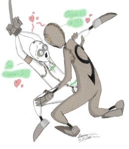 Rating: Explicit Score: 0 Tags: 7_(character) 9_(movie) duo e621 female genitals hi_res male male/female penis pyodekantra_(artist) restrained sex simple_background vulva User: bunchy7s