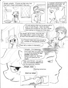 Rating: Safe Score: 0 Tags: applejack_(mlp) black_and_white comic dialogue dj-black-n-white duo e621 earth_pony english_text equid equine female feral friendship_is_magic hasbro horse human male mammal monochrome my_little_pony pony restaurant text User: bunchy7s Rating: Safe Score: 0 Tags: applejack_(mlp) black_and_white comic dialogue dj-black-n-white duo e621 earth_pony english_text equid equine female feral friendship_is_magic hasbro horse human male mammal monochrome my_little_pony pony restaurant text User: bunchy7s