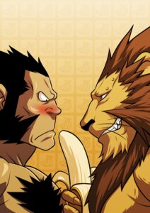 Rating: Questionable Score: 0 Tags: 2boys anthro banana black_hair blush brown_eyes brown_hair chimera darius_(fullmetal_alchemist) food fruit fullmetal_alchemist fur furry gay gorilla heinkel lion male male/male male_only multiple_boys multiple_males rule34 sexually_suggestive smile yaoi zelo-lee User: bunchy7s Rating: Questionable Score: 0 Tags: 2boys anthro banana black_hair blush brown_eyes brown_hair chimera darius_(fullmetal_alchemist) food fruit fullmetal_alchemist fur furry gay gorilla heinkel lion male male/male male_only multiple_boys multiple_males rule34 sexually_suggestive smile yaoi zelo-lee User: bunchy7s
