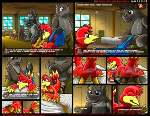 Rating: Explicit Score: 0 Tags: 2013 animal_genitalia anthro avian backpack banjo-kazooie bdsm bed belt bird blue_eyes bondage bound breegull butt_slap cloaca comic domestic_cat e621 english_text felid feline felis female forced furniture genitals green_eyes group kazooie kitsune_youkai lol_comments male mammal procyonid punishment raccoon rareware restraints rhinoceros slap spanking text young young_anthro User: bunchy7s