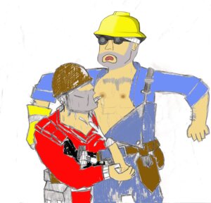Rating: Explicit Score: 0 Tags: 2boys 2d engineer_(team_fortress_2) human human_male human_only male male_only rule34 samboengie soldier_(team_fortress_2) team_fortress_2 yaoi User: bunchy7s
