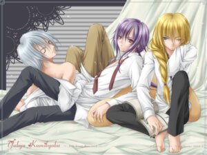 Rating: Explicit Score: 0 Tags: 3boys aleph_coulson bed blonde_hair book dress_shirt harem human izumi_yura lou_simons lucid_atray male male_harem male_human multiple_boys multiple_males necktie open_clothes open_shirt purple_hair rule34 school_uniform shirt silver_hair tie trap trap_on_trap wink yaoi yukyu_kumikyoku yura_izumi yuukyuu_gensoukyoku User: bunchy7s