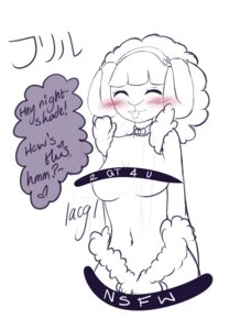 Rating: Questionable Score: 0 Tags: accessory animal_crossing anthro blush bovid breasts caprine censor_bar censored collar domestic_sheep e621 english_text female headband heart_symbol hi_res lacgl mammal monochrome muffy_(animal_crossing) nintendo requestfaeg sheep solo text tongue tongue_out User: bunchy7s Rating: Questionable Score: 0 Tags: accessory animal_crossing anthro blush bovid breasts caprine censor_bar censored collar domestic_sheep e621 english_text female headband heart_symbol hi_res lacgl mammal monochrome muffy_(animal_crossing) nintendo requestfaeg sheep solo text tongue tongue_out User: bunchy7s
