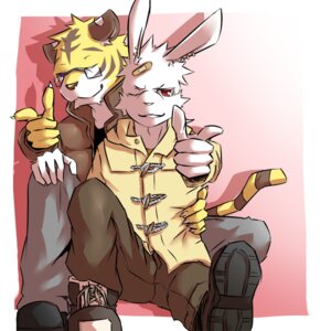 Rating: Safe Score: 0 Tags: 1:1 5_fingers anthro band-aid bandage blue_eyes bottomwear brown_body brown_fur claws clothed clothing duo e621 ear_piercing eyewear felid finger_gun fingers footwear front_view fully_clothed fur gesture glasses hand_gesture lagomorph leporid long_ears male mammal one_eye_closed pantherine pants piercing pince-nez pointing pointing_at_viewer purple_eyes rabbit red_eyes shoes silverio sitting smile stripes tail tiger toony white_body white_fur wink yellow_body yellow_fur User: bunchy7s Rating: Safe Score: 0 Tags: 1:1 5_fingers anthro band-aid bandage blue_eyes bottomwear brown_body brown_fur claws clothed clothing duo e621 ear_piercing eyewear felid finger_gun fingers footwear front_view fully_clothed fur gesture glasses hand_gesture lagomorph leporid long_ears male mammal one_eye_closed pantherine pants piercing pince-nez pointing pointing_at_viewer purple_eyes rabbit red_eyes shoes silverio sitting smile stripes tail tiger toony white_body white_fur wink yellow_body yellow_fur User: bunchy7s