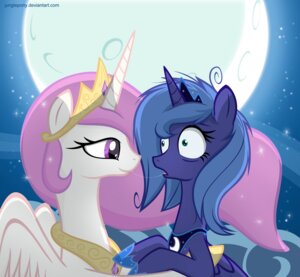 Rating: Questionable Score: 0 Tags: 2012 absurd_res archived_source blue_body blue_hair bodily_fluids crown digital_media_(artwork) duo e621 equid equine feathered_wings feathers female female/female feral first_kiss friendship_is_magic green_eyes hair hasbro headgear hi_res horn incest_(lore) junglepony kissing mammal messy_hair moon my_little_pony mythological_creature mythological_equine mythology night on_model open_mouth outside pink_hair princess princess_celestia_(mlp) princess_luna_(mlp) purple_eyes royalty saliva saliva_string shocked smile stunned surprise_kiss text unavailable_at_source url white_body wide_eyed winged_unicorn wings User: bunchy7s