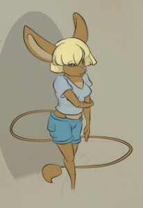 Rating: Safe Score: 0 Tags: anthro blonde_hair breasts brown_body brown_eyes brown_fur cecily_fargo clothed clothing dipodomyine e621 female fur hair heteromyid hi_res kangaroo_mouse long_tail looking_at_viewer mammal pink_nose rodent solo tail zynzynn User: bunchy7s