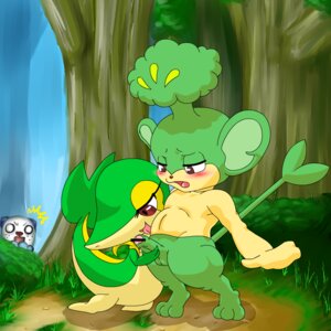 Rating: Explicit Score: 0 Tags: 1:1 ambiguous_gender be_kon_box being_watched bodily_fluids brown_eyes censor_bar censored circle_eyes cum duo e621 elemental_creature empty_eyes erection flora_fauna generation_5_pokemon genital_fluids genitals humanoid_genitalia humanoid_penis looking_at_another male mammal mustelid nintendo oshawott pansage penis plant pokemon pokemon_(species) precum primate red_eyes reptile scalie shocked snivy surprised white_eyes User: bunchy7s