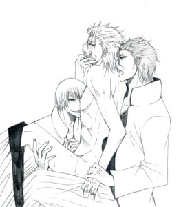 Rating: Explicit Score: 0 Tags: 3boys aizen_sousuke arrancar bleach captain clothed_male_nude_male clothed_on_nude cmnm espada former_captain_(bleach) grimmjow_jaegerjaquez group_sex handjob highres ichimaru_gin licking male male_only malesub on_lap outline penis rule34 sex sitting sosuke_aizen threesome wrist_grab yaoi User: bunchy7s Rating: Explicit Score: 0 Tags: 3boys aizen_sousuke arrancar bleach captain clothed_male_nude_male clothed_on_nude cmnm espada former_captain_(bleach) grimmjow_jaegerjaquez group_sex handjob highres ichimaru_gin licking male male_only malesub on_lap outline penis rule34 sex sitting sosuke_aizen threesome wrist_grab yaoi User: bunchy7s
