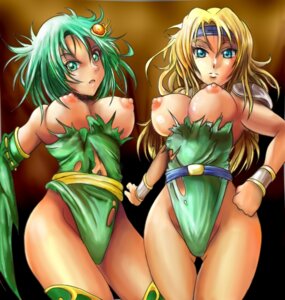 Rating: Questionable Score: 0 Tags: 2girls amo/n areola blonde_hair blue_eyes breasts celes_chere crossover detached_sleeves female female_only final_fantasy final_fantasy_iv final_fantasy_vi green_eyes green_hair hair_ornament headband human leotard multiple_females nipples rule34 rydia shoulder_pads torn_clothes wristband User: bunchy7s