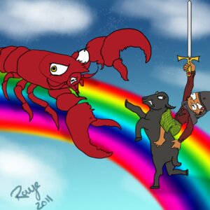 Rating: Safe Score: 0 Tags: 1:1 2011 ambiguous_gender aquatic arthropod bovid caprine crustacean decapod derp_eyes domestic_cat dream e621 felid feline felis feral goat group hair human in_abyss knight lobster low_res malacostracan male mammal melee_weapon rainbow rainbow_arch raye_(in_abyss) red_eyes red_hair sword warrior weapon why User: bunchy7s Rating: Safe Score: 0 Tags: 1:1 2011 ambiguous_gender aquatic arthropod bovid caprine crustacean decapod derp_eyes domestic_cat dream e621 felid feline felis feral goat group hair human in_abyss knight lobster low_res malacostracan male mammal melee_weapon rainbow rainbow_arch raye_(in_abyss) red_eyes red_hair sword warrior weapon why User: bunchy7s